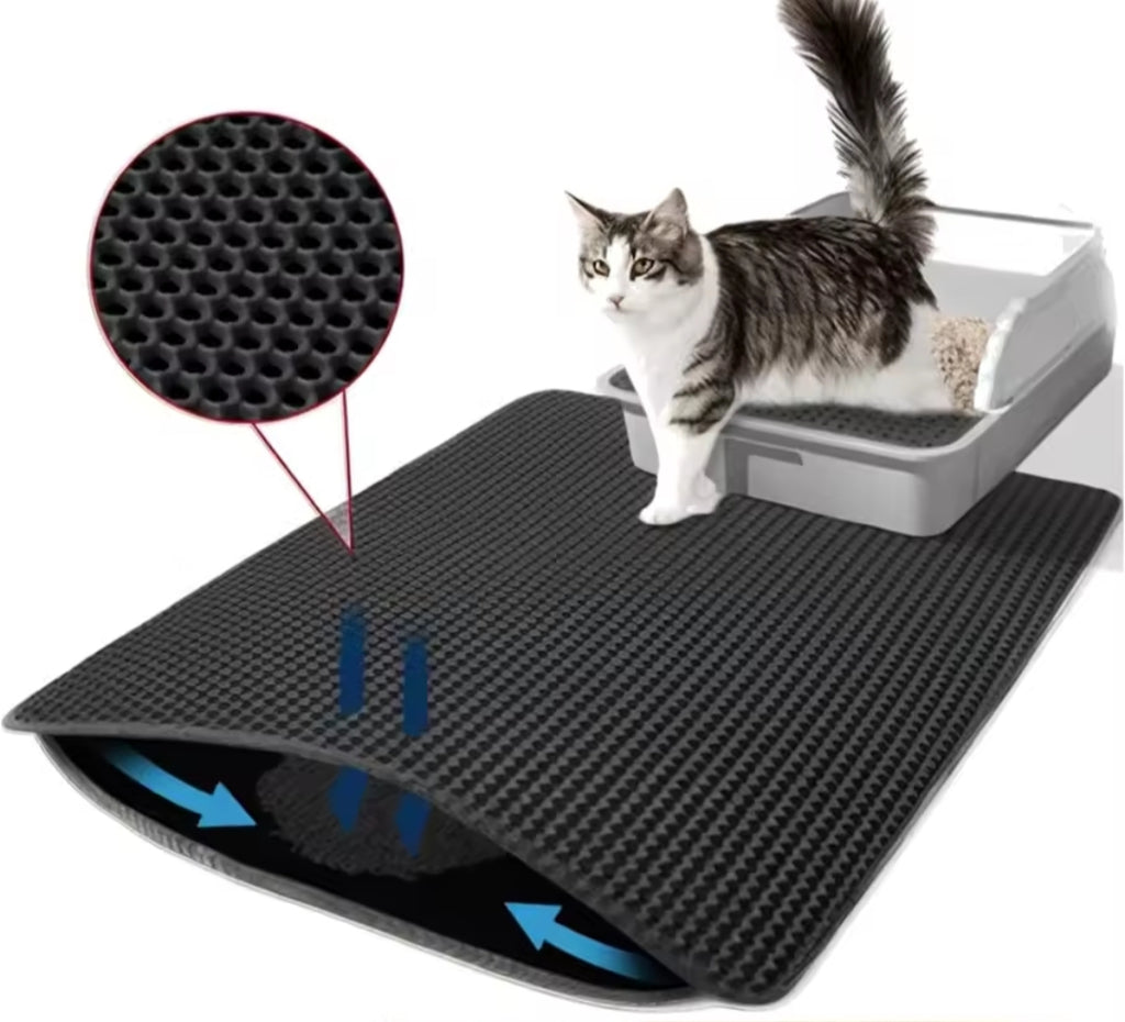 NextGen Premium Double-Layer Cat Litter Trapper Mat | Waterproof & Anti-Slip