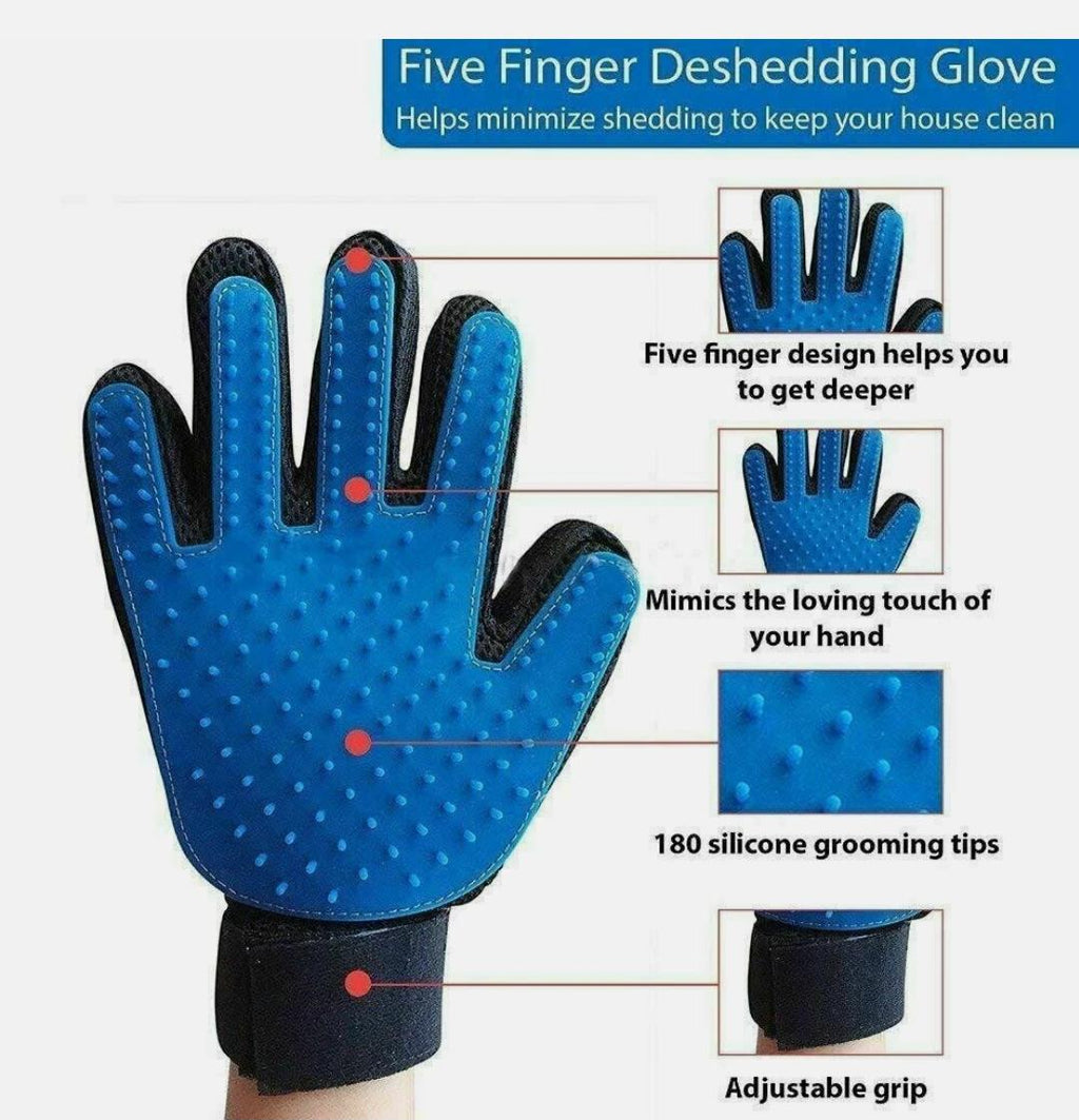 NextGen Premium Silicone Pet Grooming & Shedding Glove
