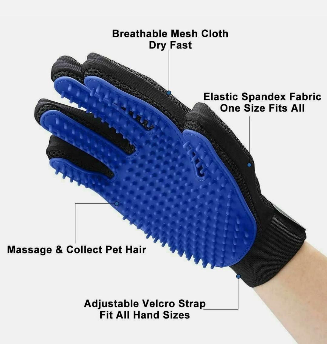 NextGen Premium Silicone Pet Grooming & Shedding Glove