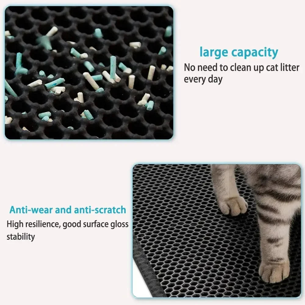 NextGen Premium Double-Layer Cat Litter Trapper Mat | Waterproof & Anti-Slip