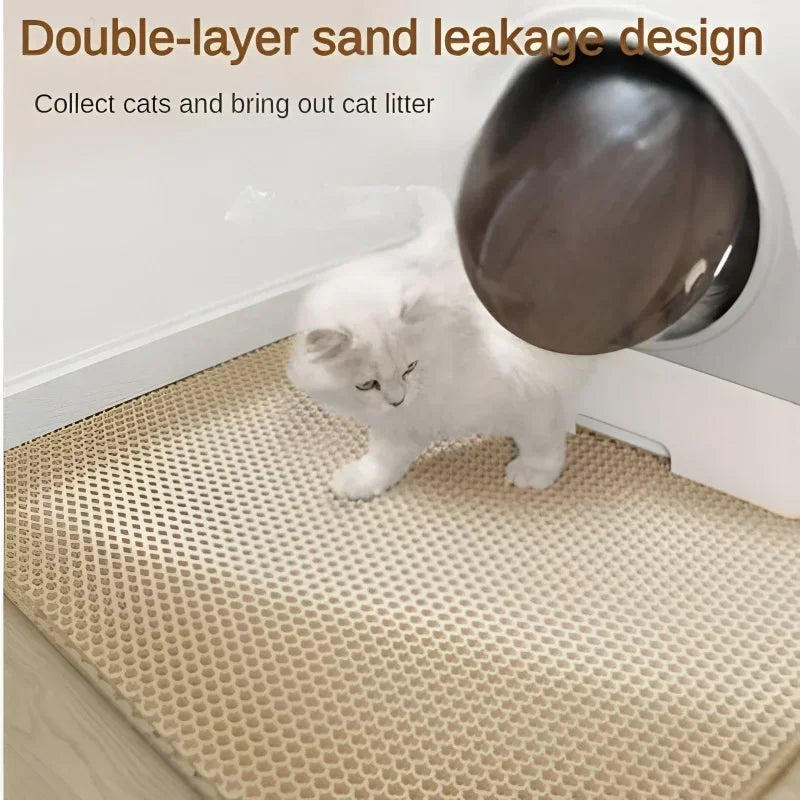 NextGen Premium Double-Layer Cat Litter Trapper Mat | Waterproof & Anti-Slip