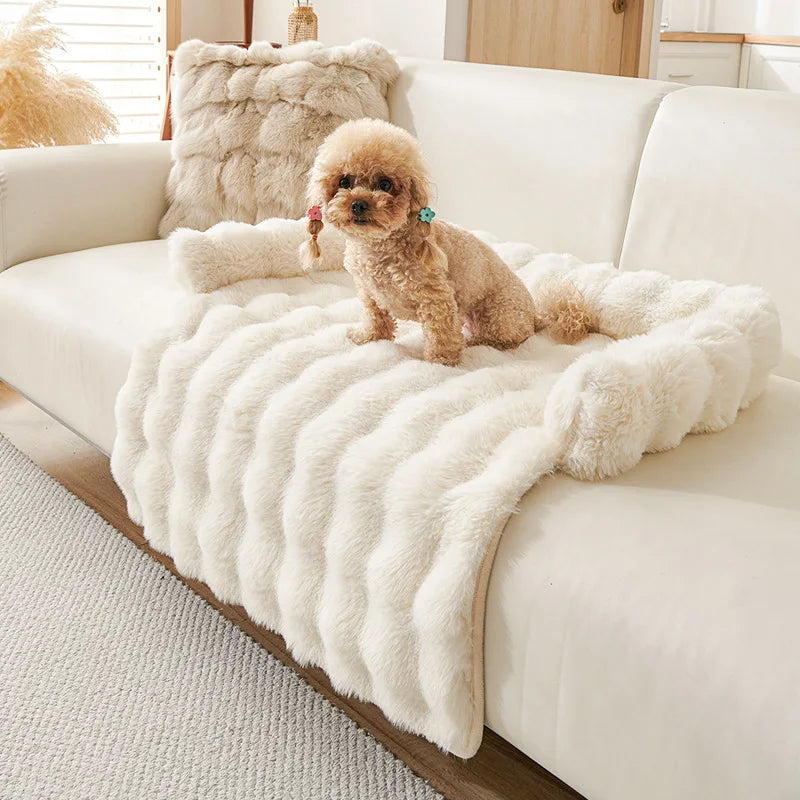 NextGen Luxury Faux Fur Orthopedic Pet Bed