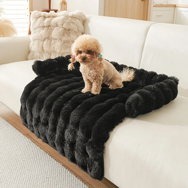 NextGen Luxury Faux Fur Orthopedic Pet Bed