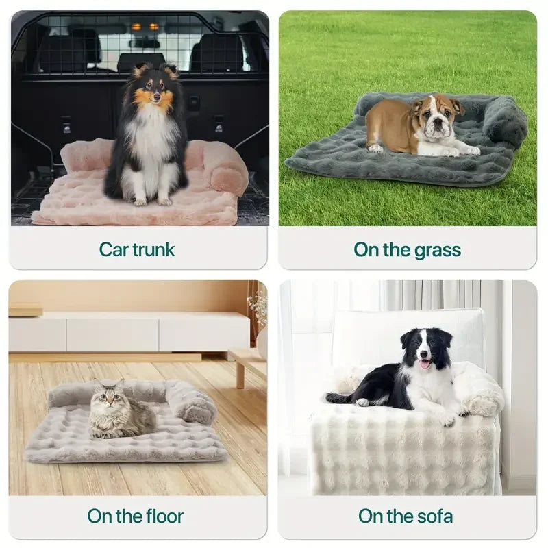 NextGen Luxury Faux Fur Orthopedic Pet Bed