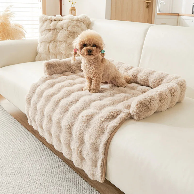 NextGen Luxury Faux Fur Orthopedic Pet Bed