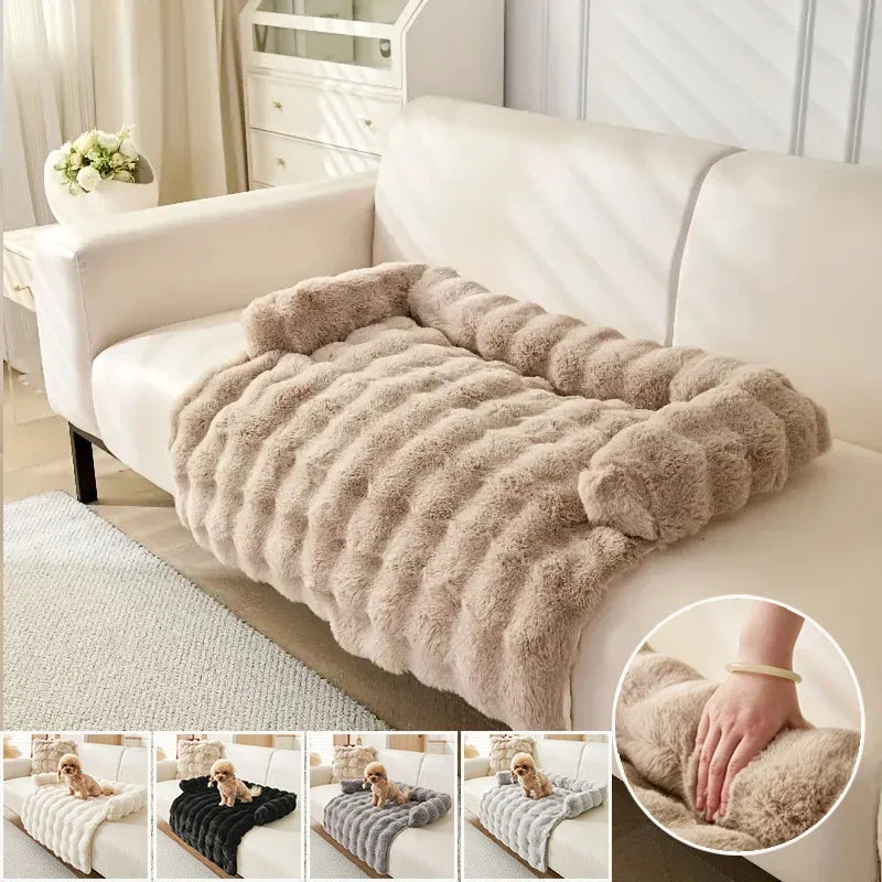NextGen Luxury Faux Fur Orthopedic Pet Bed