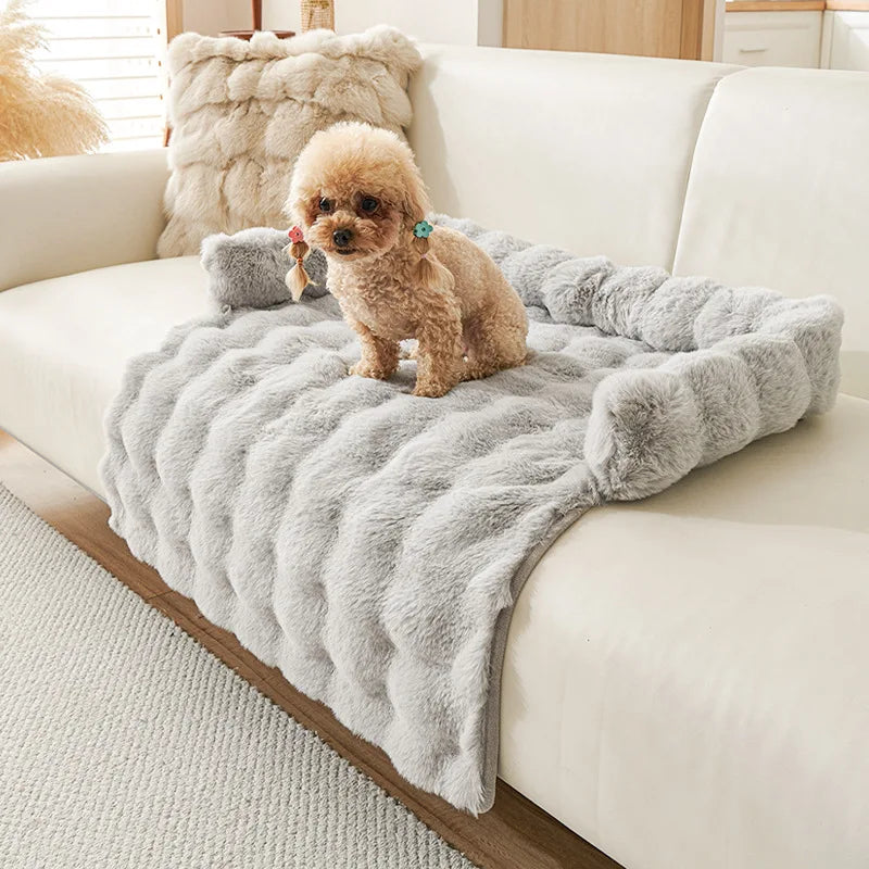 NextGen Luxury Faux Fur Orthopedic Pet Bed