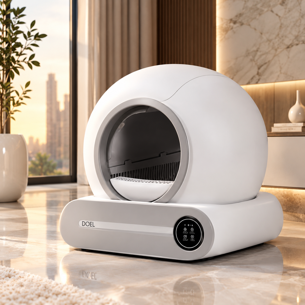 NextGen Smart Self-Cleaning Cat Litter Box Pro | Automatic Odor Control & App Connected